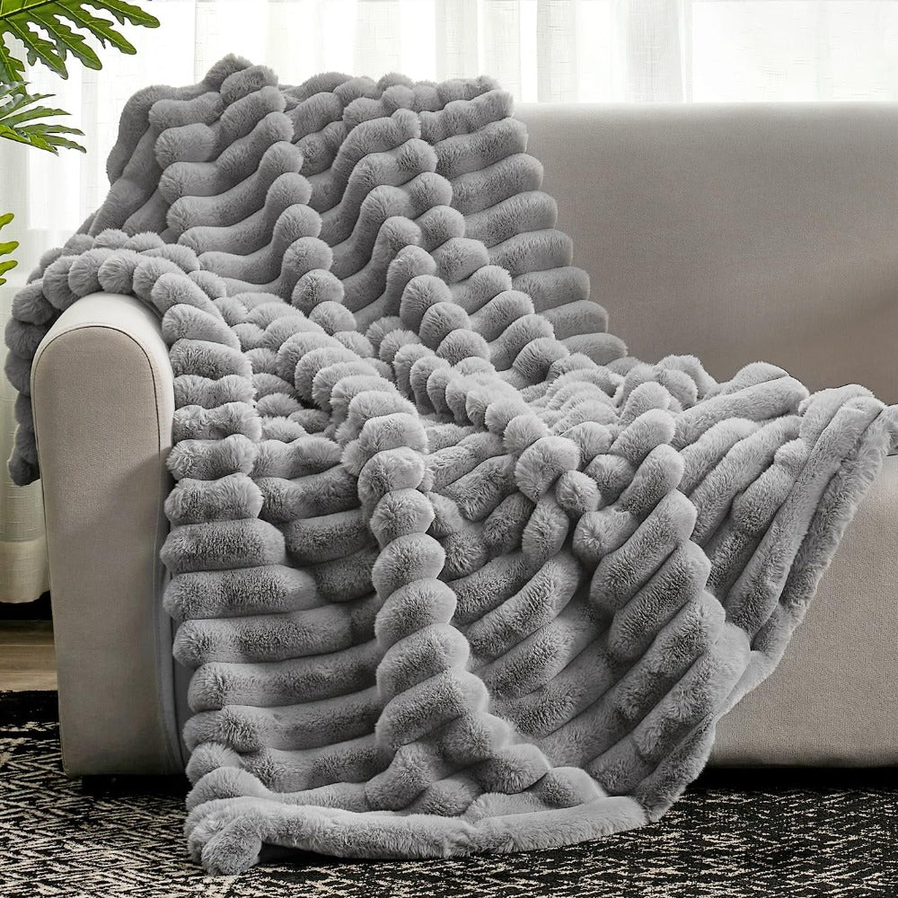 Soft Fleece Blanket – Cozy Throw “Cloud Nine”