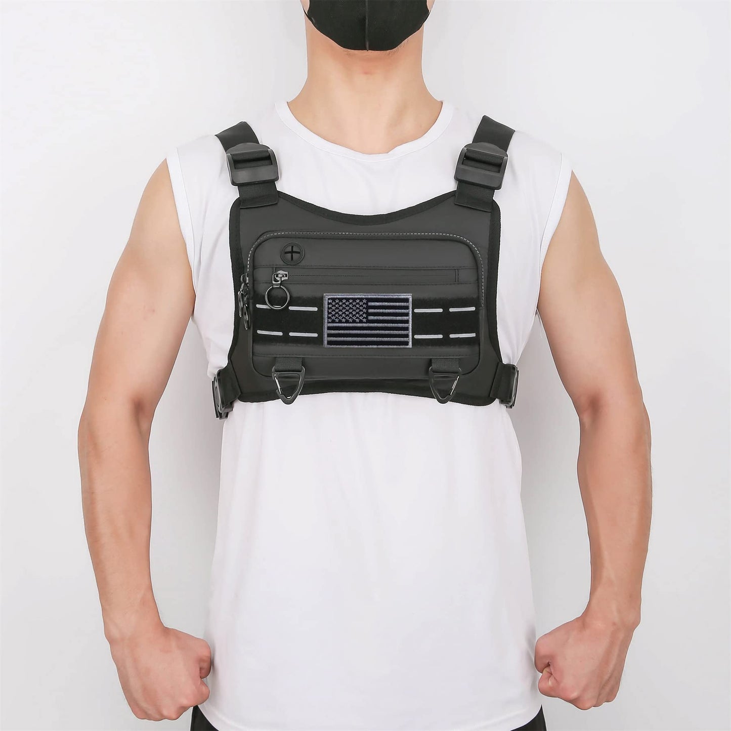 Sports Chest Bag For Men | Lightweight Breathable Bike Backpack