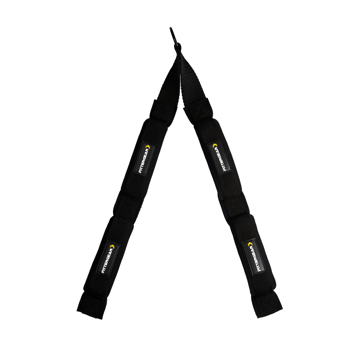 Tricep Rope Pushdown Cable Attachment with Carabiner