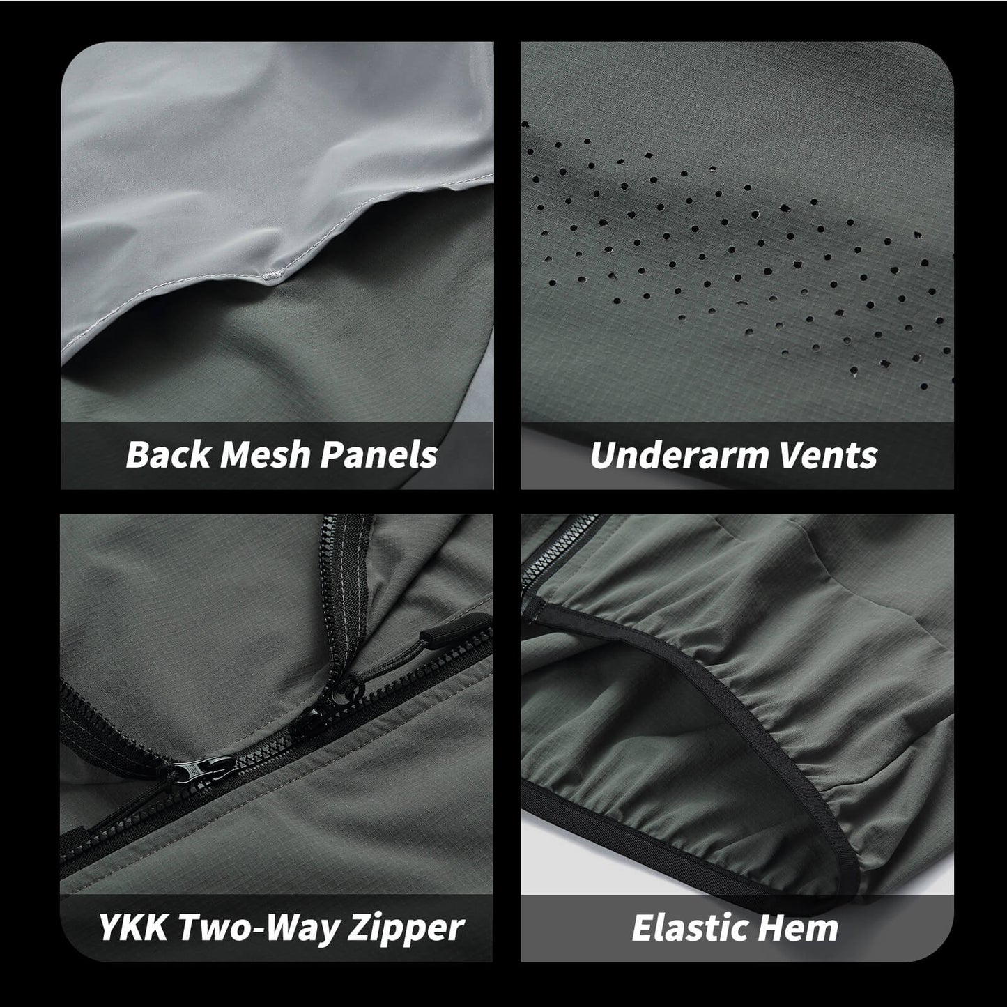 Unisex Cycling Jacket – Windproof, Reflective & Lightweight Outdoor Sports Coat