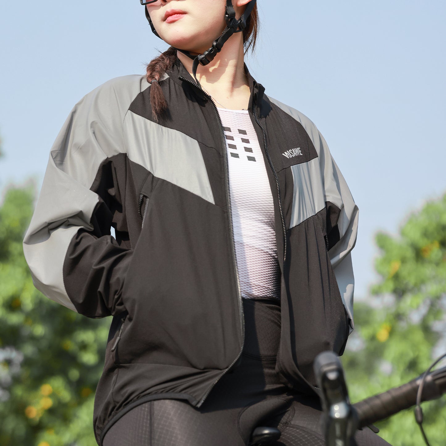 Unisex Cycling Jacket – Windproof, Reflective & Lightweight Outdoor Sports Coat