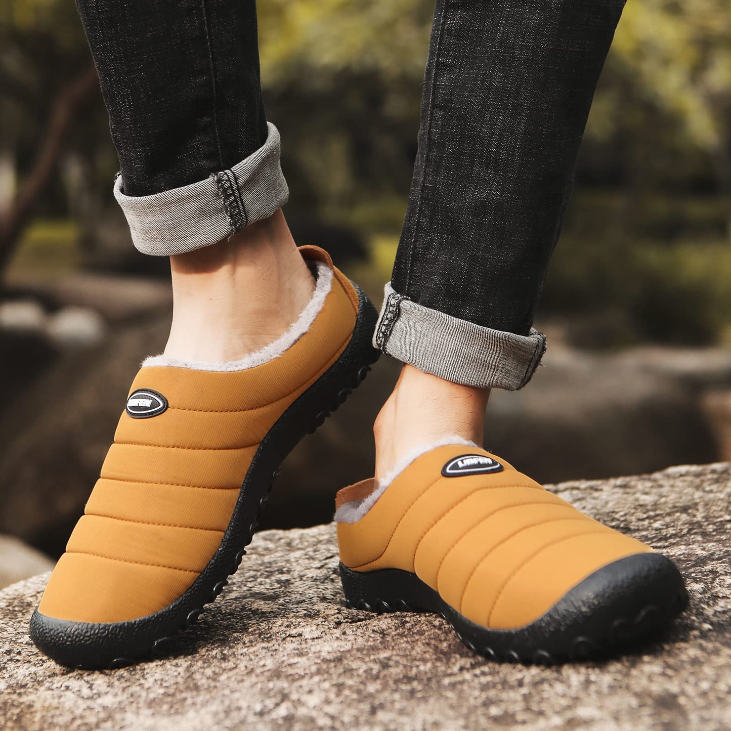 Unisex Ergonomic Warm Slippers – Natural Arch Support