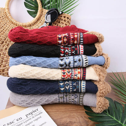 Warm Non-Slip Slipper Sock Slippers – Cozy Fleece House Socks for Women & Men