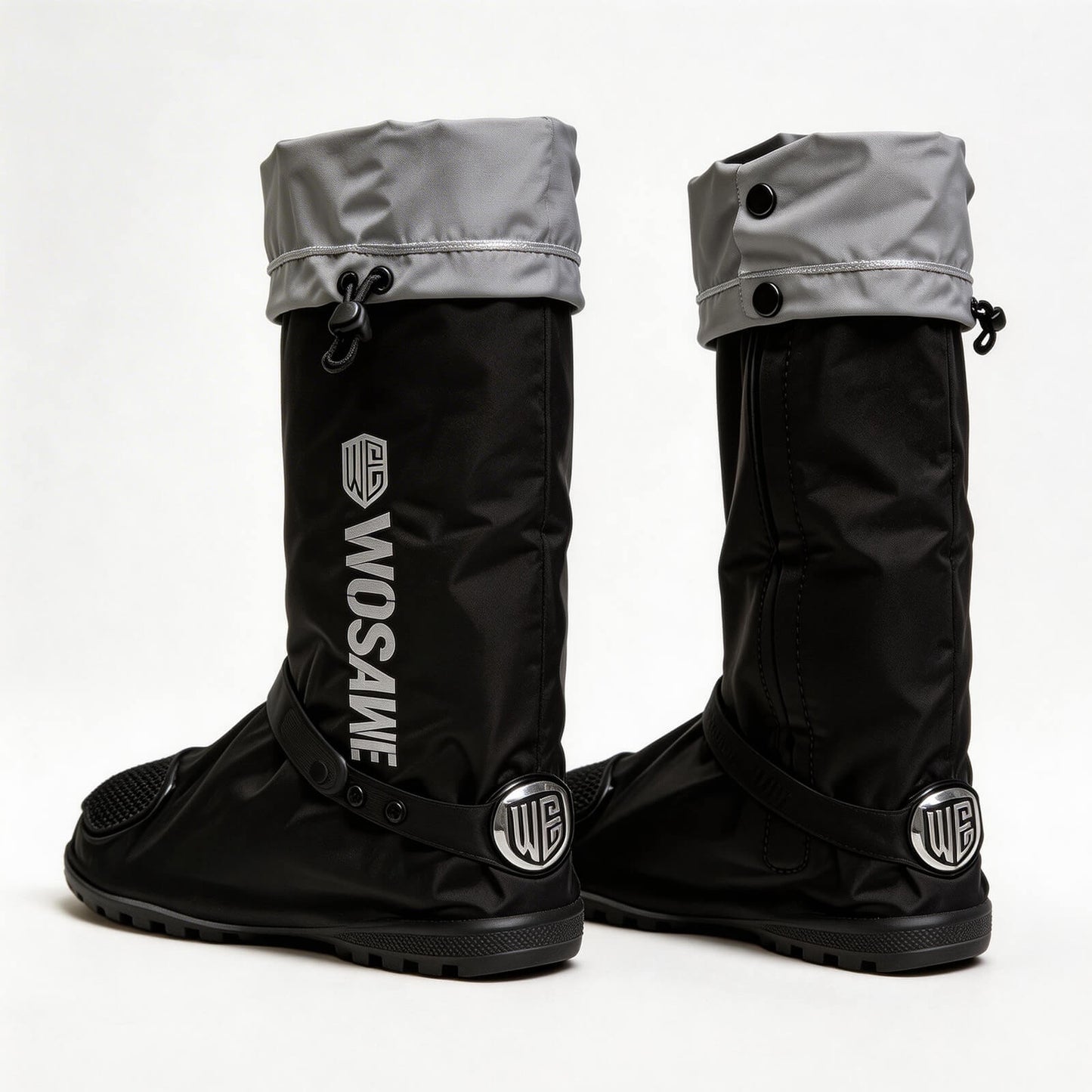 Waterproof Tall Rain Shoe Covers – Anti-Slip Overshoes for Cycling & Outdoor Use