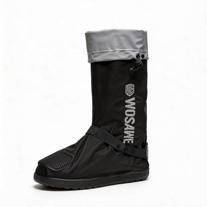 Waterproof Tall Rain Shoe Covers – Anti-Slip Overshoes for Cycling & Outdoor Use