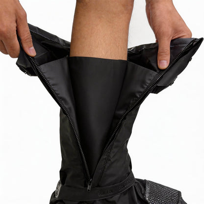 Waterproof Tall Rain Shoe Covers – Anti-Slip Overshoes for Cycling & Outdoor Use