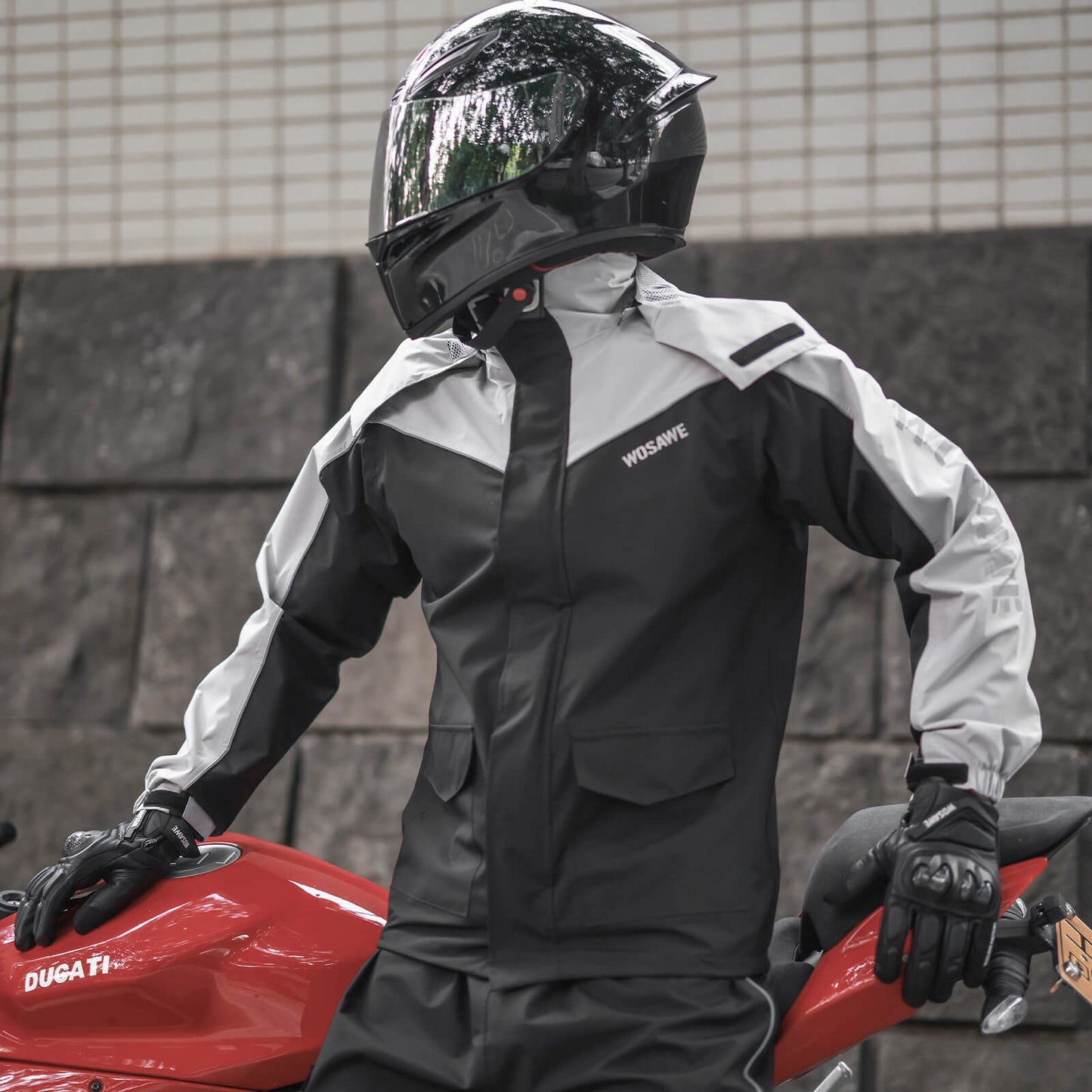 Waterproof Windproof Outdoor Jacket – Motorcycle, Cycling & Hiking Coat