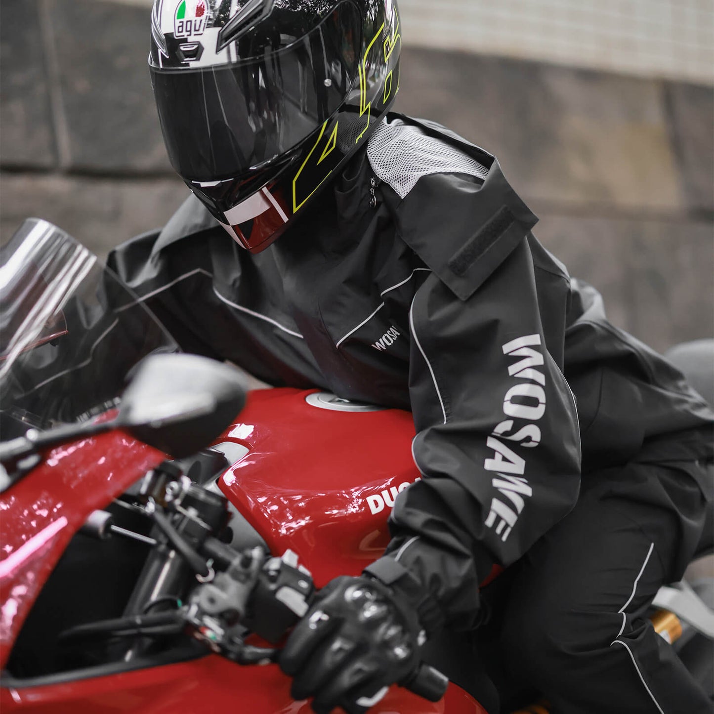 Waterproof Windproof Outdoor Jacket – Motorcycle, Cycling & Hiking Coat