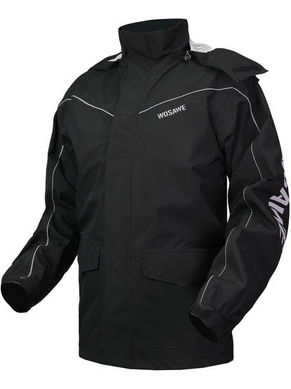 Waterproof Windproof Outdoor Jacket – Motorcycle, Cycling & Hiking Coat