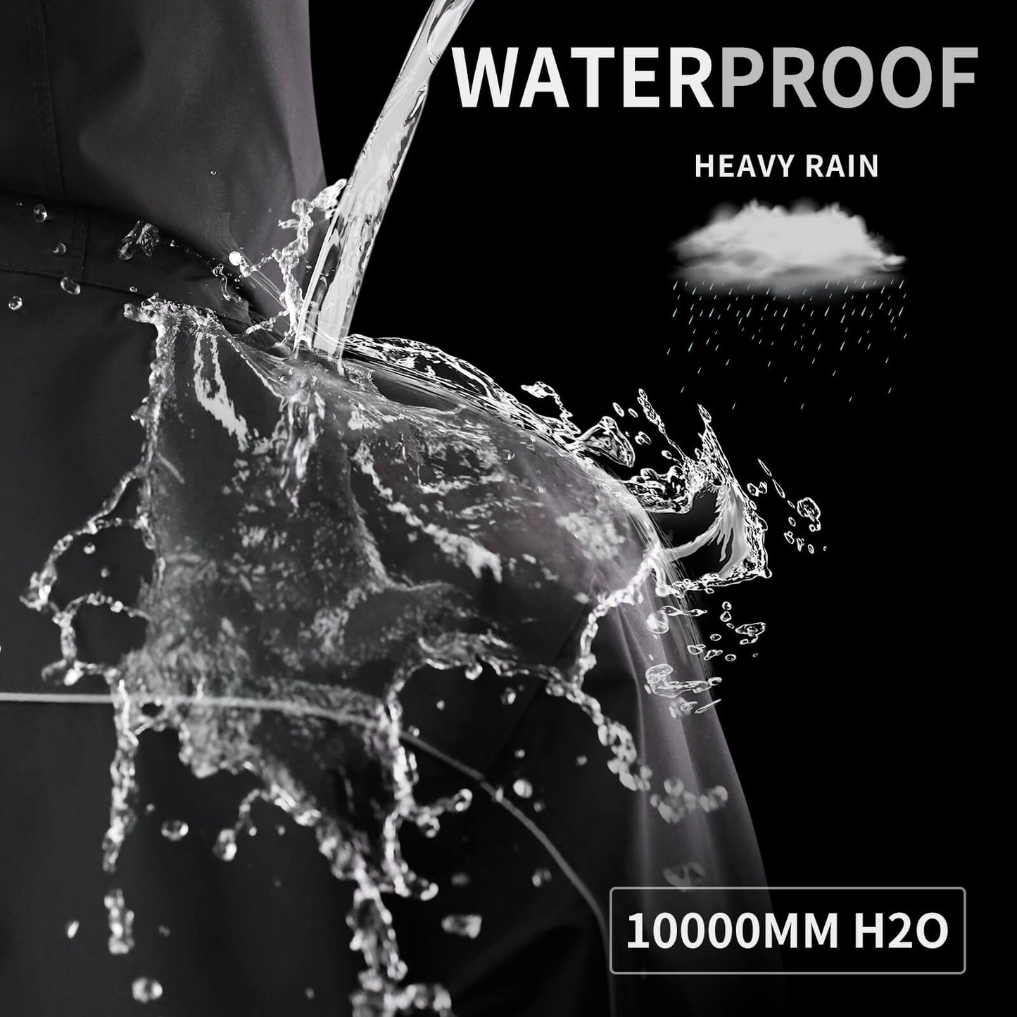 Waterproof Windproof Outdoor Jacket – Motorcycle, Cycling & Hiking Coat