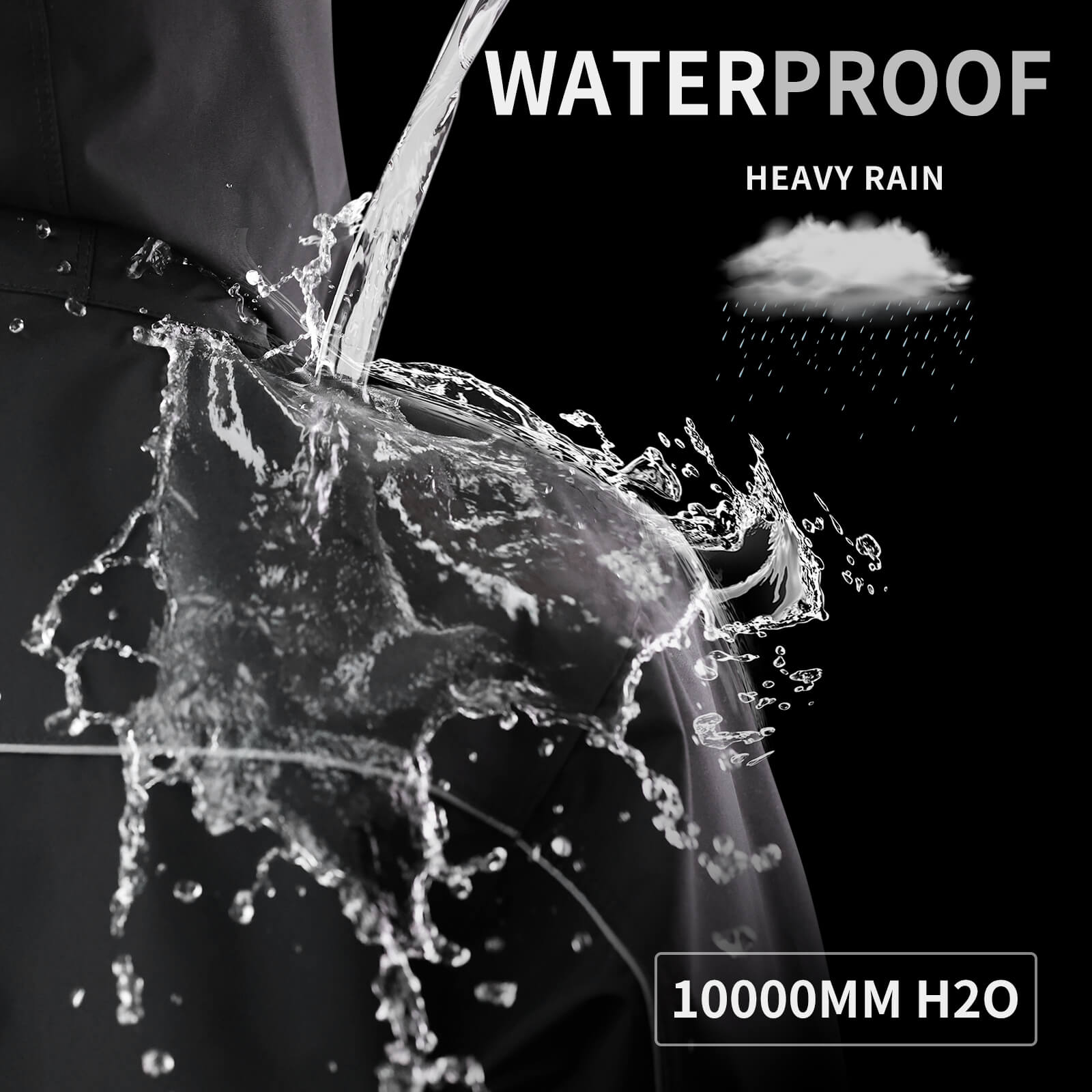 Waterproof Windproof Outdoor Jacket – Motorcycle, Cycling & Hiking Coat