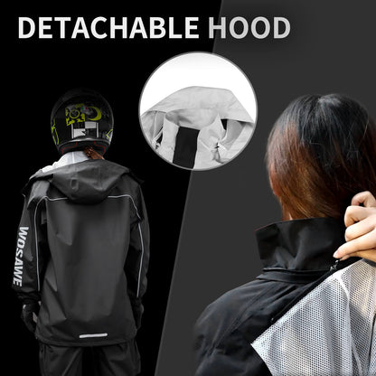 Waterproof Windproof Outdoor Jacket – Motorcycle, Cycling & Hiking Coat