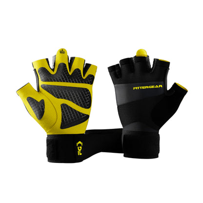 Weight Lifting Gloves with Wrist Strap for Strength Training