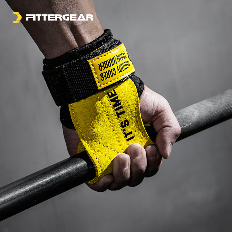 Weight Lifting Straps with Adjustable Fit for Gym Power Training