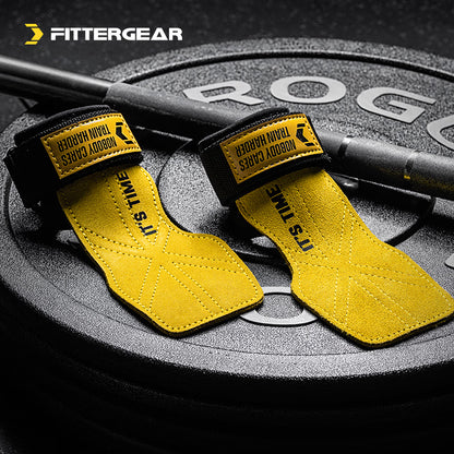 Weight Lifting Straps with Adjustable Fit for Gym Power Training