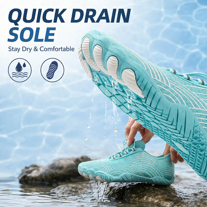 Wide Toe Barefoot Water Shoes – Quick-Dry for Water Sports