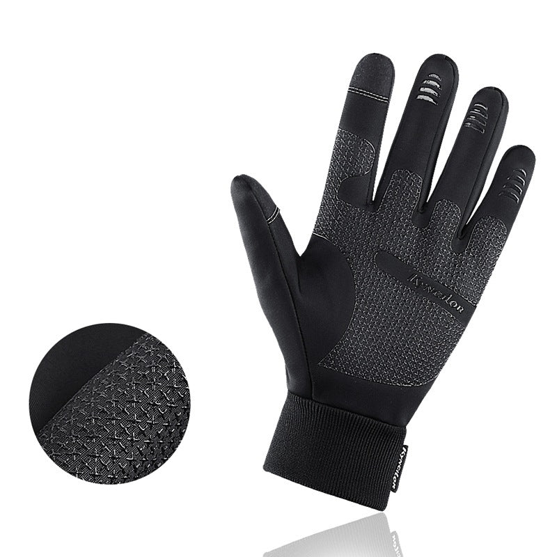 Windproof Waterproof Touchscreen Cycling Gloves | Warm Winter Gloves