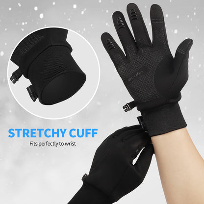 Windproof Waterproof Touchscreen Cycling Gloves | Warm Winter Gloves
