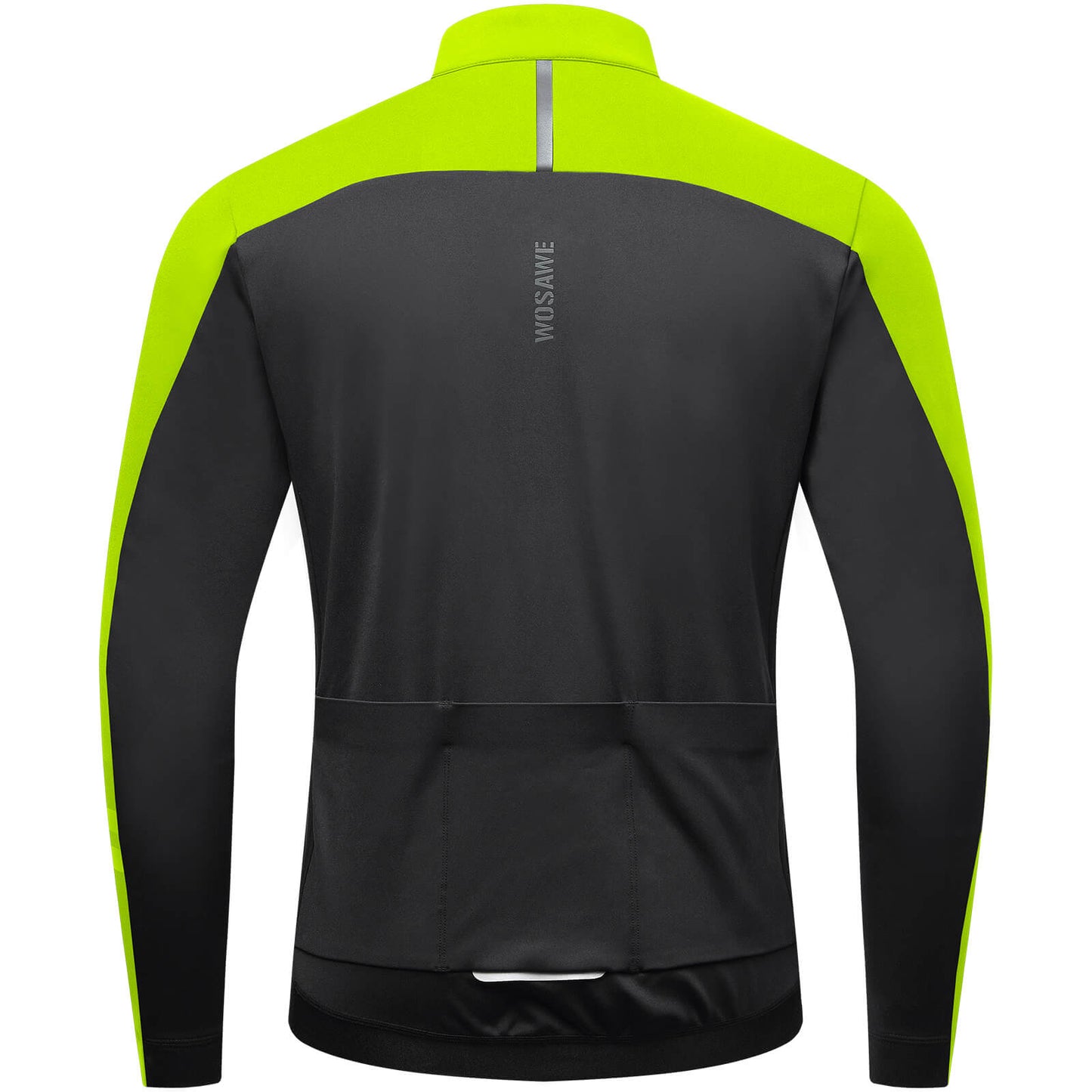 Winter Fleece Cycling Jacket for Men & Women – Reflective Design, Multiple Pockets