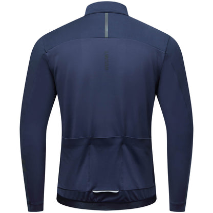 Winter Fleece Cycling Jacket for Men & Women – Reflective Design, Multiple Pockets