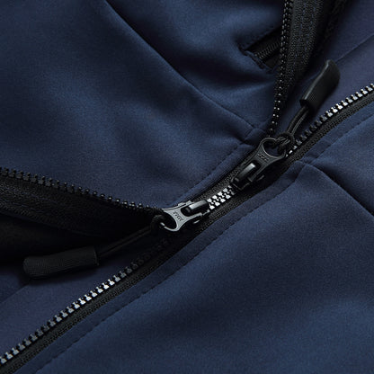 Winter Fleece Cycling Jacket for Men & Women – Reflective Design, Multiple Pockets