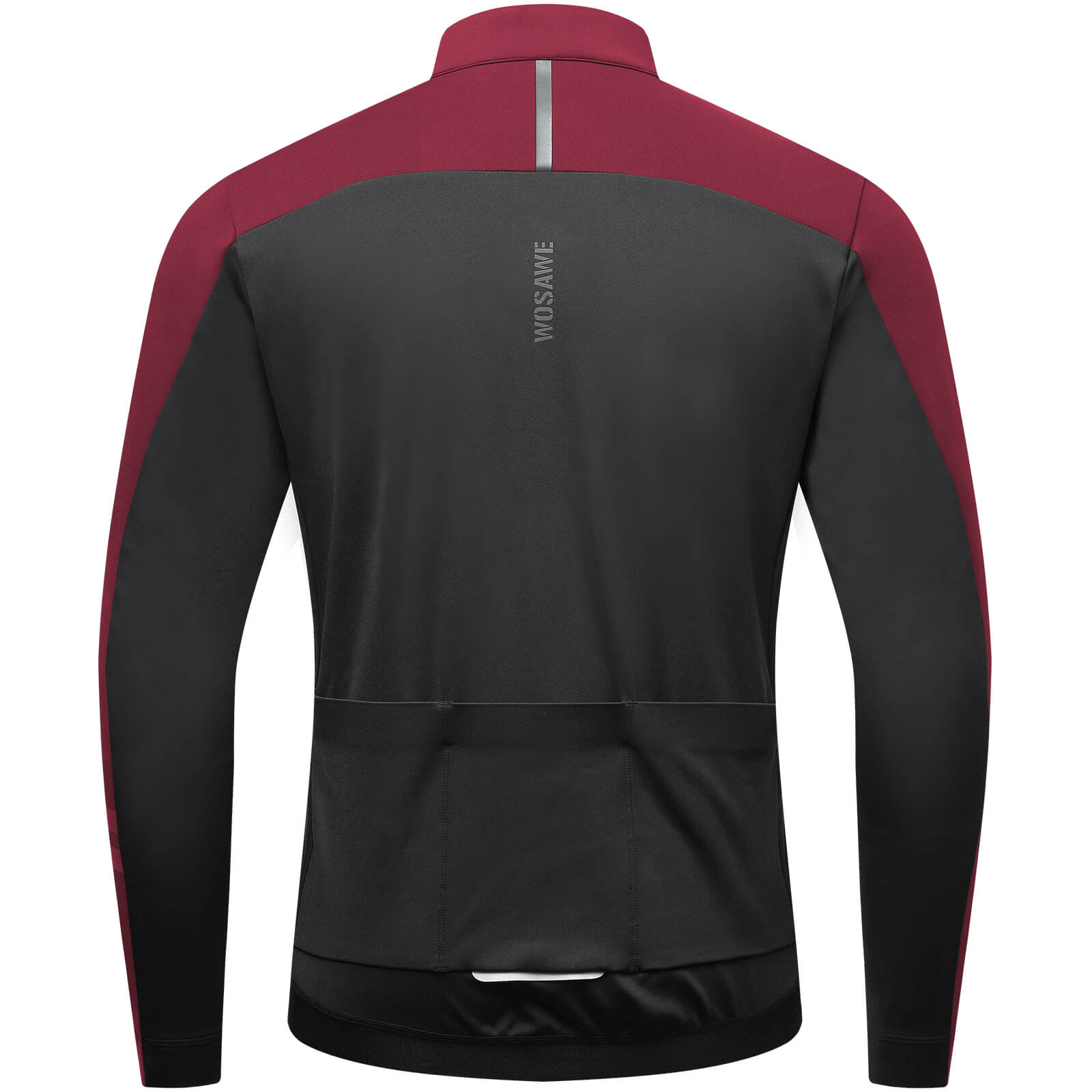 Winter Fleece Cycling Jacket for Men & Women – Reflective Design, Multiple Pockets