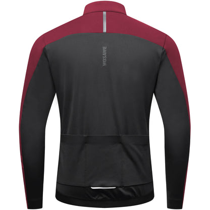 Winter Fleece Cycling Jacket for Men & Women – Reflective Design, Multiple Pockets