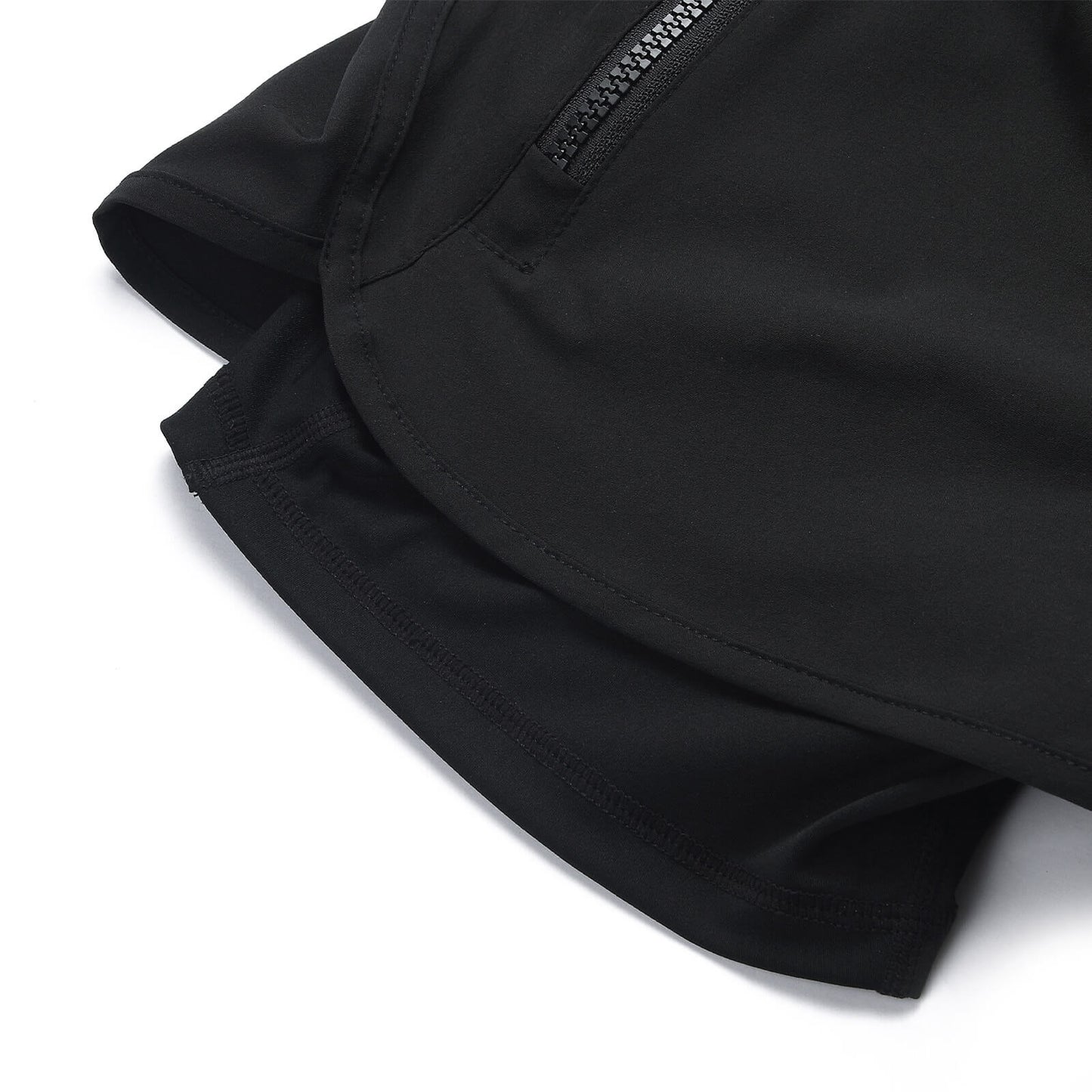 Women’s 2-in-1 Cycling Shorts with 4D Padding – Quick-Dry MTB Bike Shorts