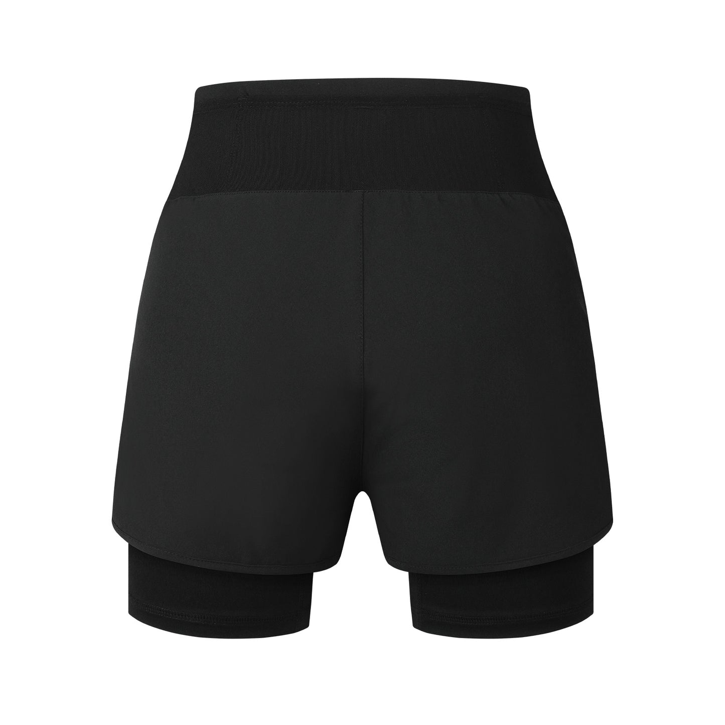 Women’s 2-in-1 Cycling Shorts with 4D Padding – Quick-Dry MTB Bike Shorts