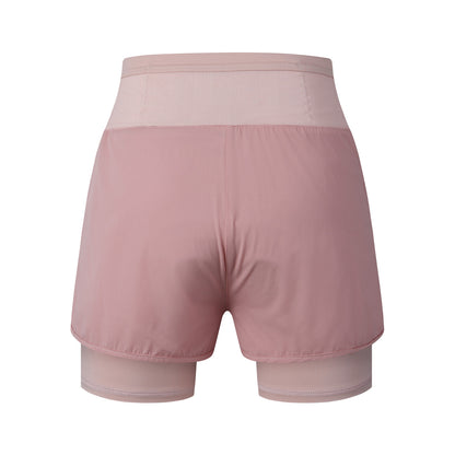 Women’s 2-in-1 Cycling Shorts with 4D Padding – Quick-Dry MTB Bike Shorts