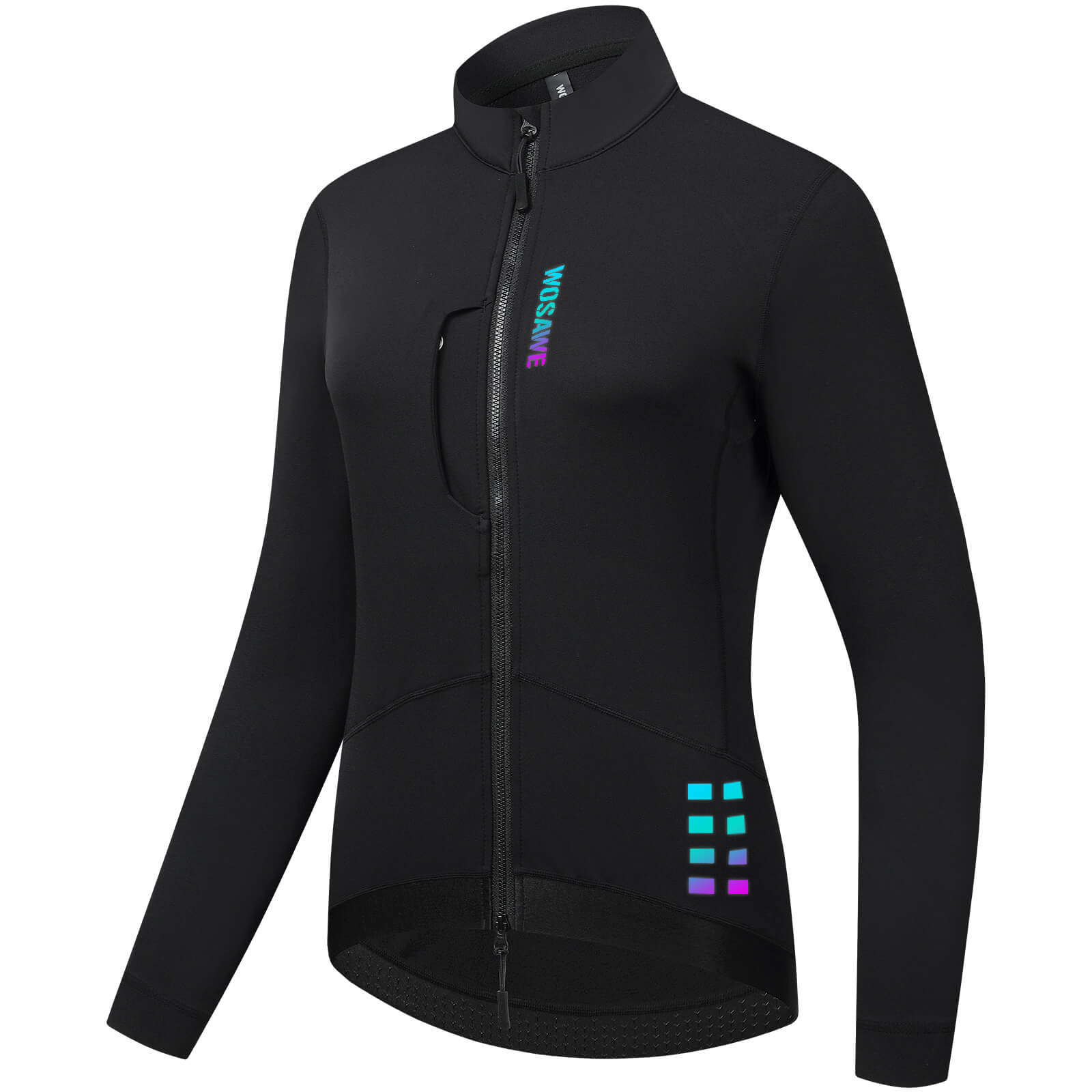 Women’s Autumn Winter Cycling Jacket – Warm Fleece Windproof Outdoor Coat
