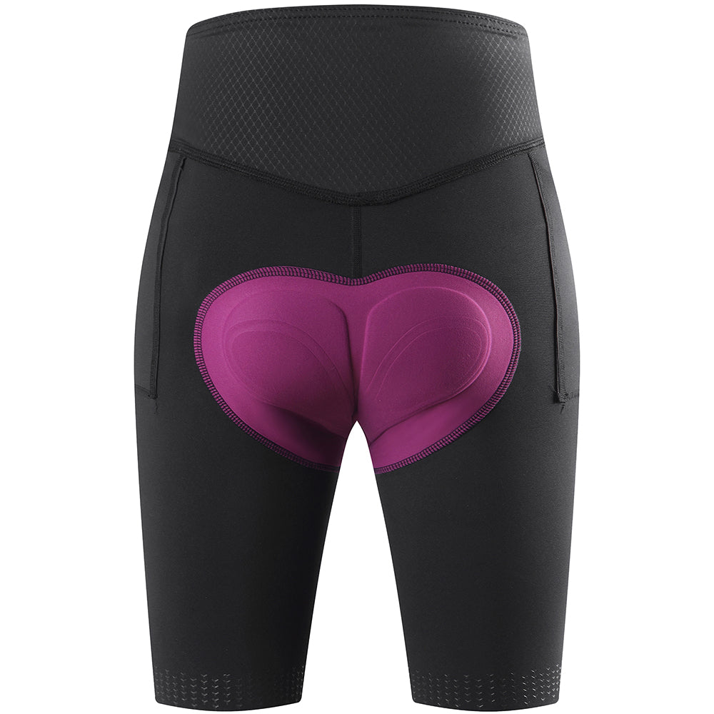 Women’s Cycling Shorts with Sponge Padding – Anti-Pilling