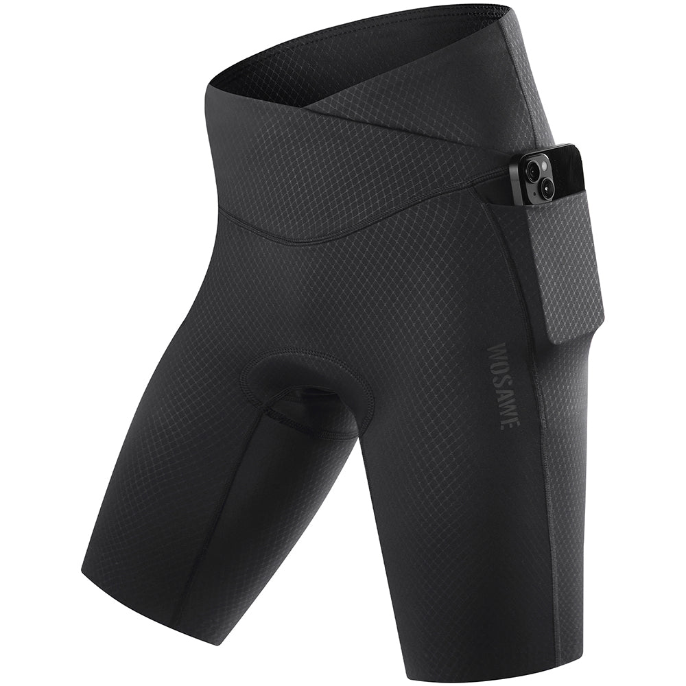 Women’s Cycling Shorts with Sponge Padding – Anti-Pilling