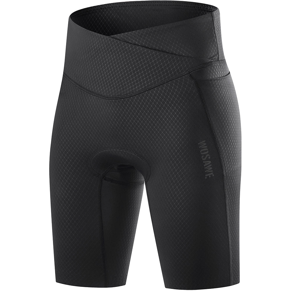 Women’s Cycling Shorts with Sponge Padding – Anti-Pilling