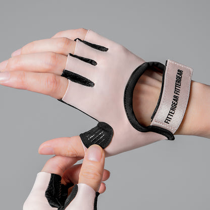 Women’s Half Finger Fitness Gloves with Silicone Padding