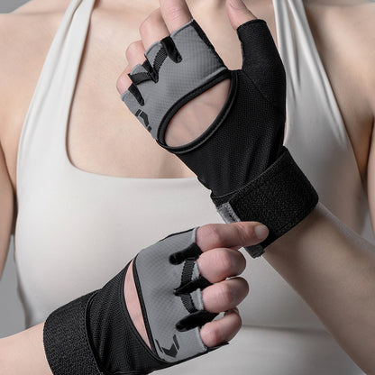 Women’s Training Gloves with Wrist Support – Breathable & Non-Slip