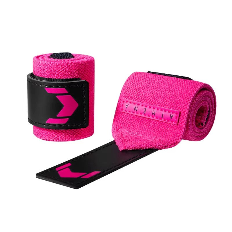 Women’s Wrist Wraps (1 Pair) – Adjustable with Hook and Loop Closure for Strength Training, Bench Press & CrossFit