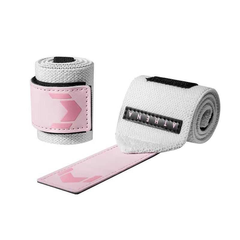 Women’s Wrist Wraps (1 Pair) – Adjustable with Hook and Loop Closure for Strength Training, Bench Press & CrossFit