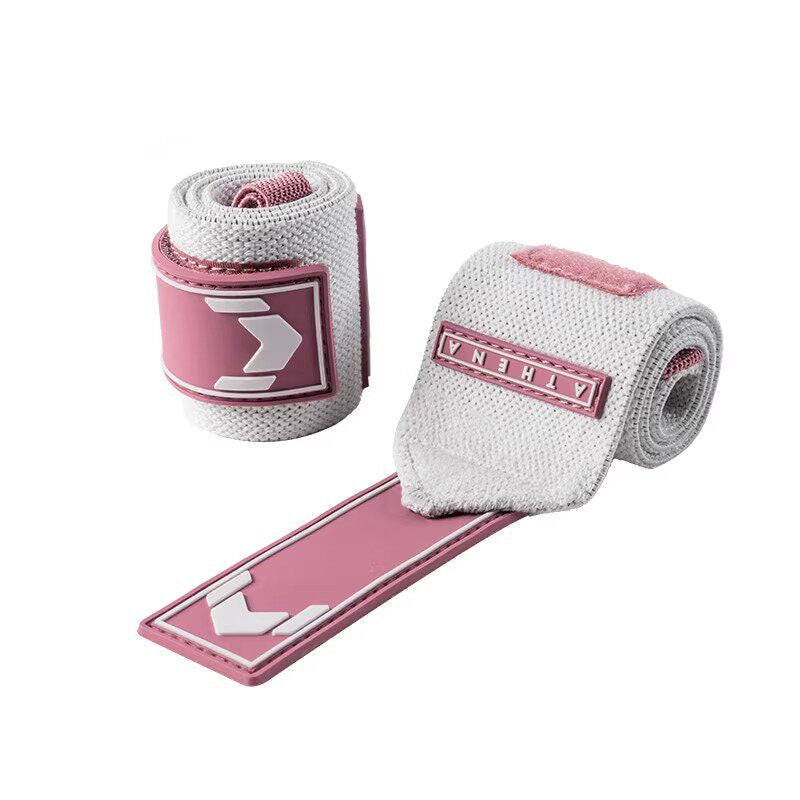 Women’s Wrist Wraps (1 Pair) – Adjustable with Hook and Loop Closure for Strength Training, Bench Press & CrossFit