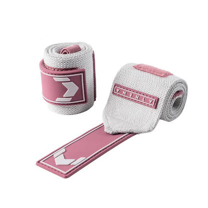 Women’s Wrist Wraps (1 Pair) – Adjustable with Hook and Loop Closure for Strength Training, Bench Press & CrossFit