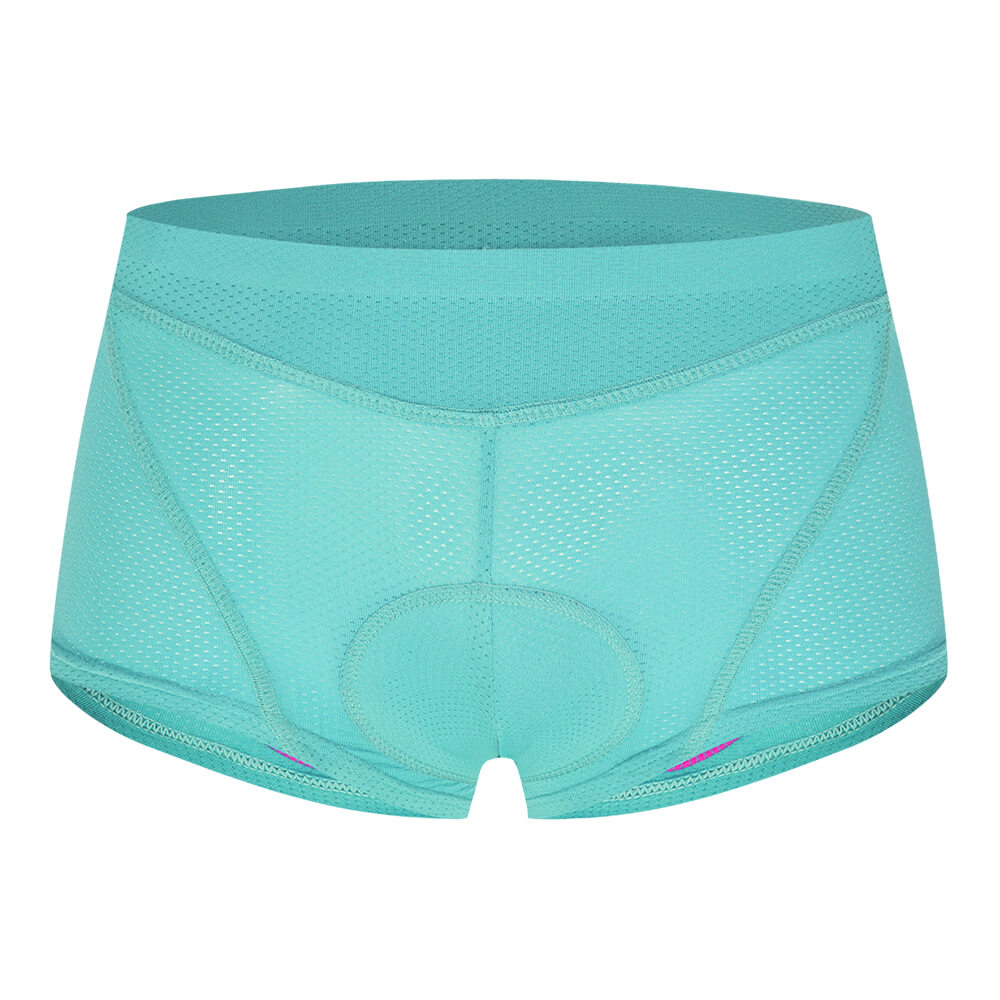 Women’s Cycling Underwear with 3D Gel Padding – Breathable, Stretch Fit, Shock-Absorbing Bike Shorts Liner