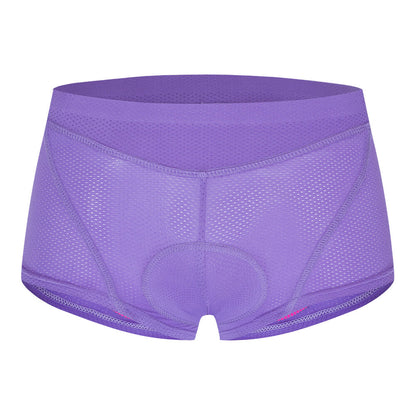 Women’s Cycling Underwear with 3D Gel Padding – Breathable, Stretch Fit, Shock-Absorbing Bike Shorts Liner