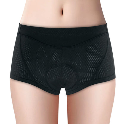Women’s Cycling Underwear with 3D Gel Padding – Breathable, Stretch Fit, Shock-Absorbing Bike Shorts Liner