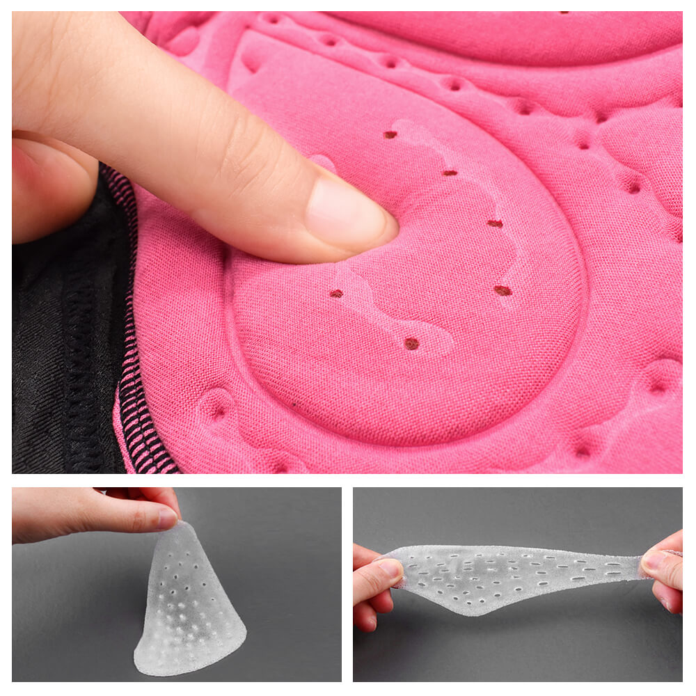 Women’s Cycling Underwear with 3D Gel Padding – Breathable, Stretch Fit, Shock-Absorbing Bike Shorts Liner