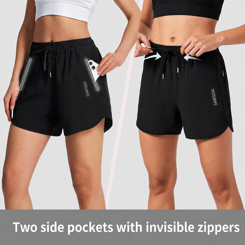 Women’s Loose-Fit 2-in-1 Mountain Bike Shorts with 4D Padded Liner