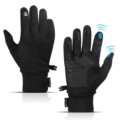 Windproof Waterproof Touchscreen Cycling Gloves | Warm Winter Gloves